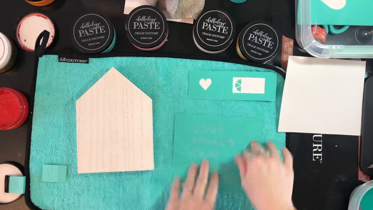 Chalk Couture House Cutouts Project YouTube