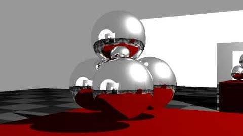 Anim8or reflexo teste