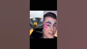 Reply to @idkzoey2 Pride Makeup: Bisexual Flag 💙💜💖 #makeup #pride #bisexual