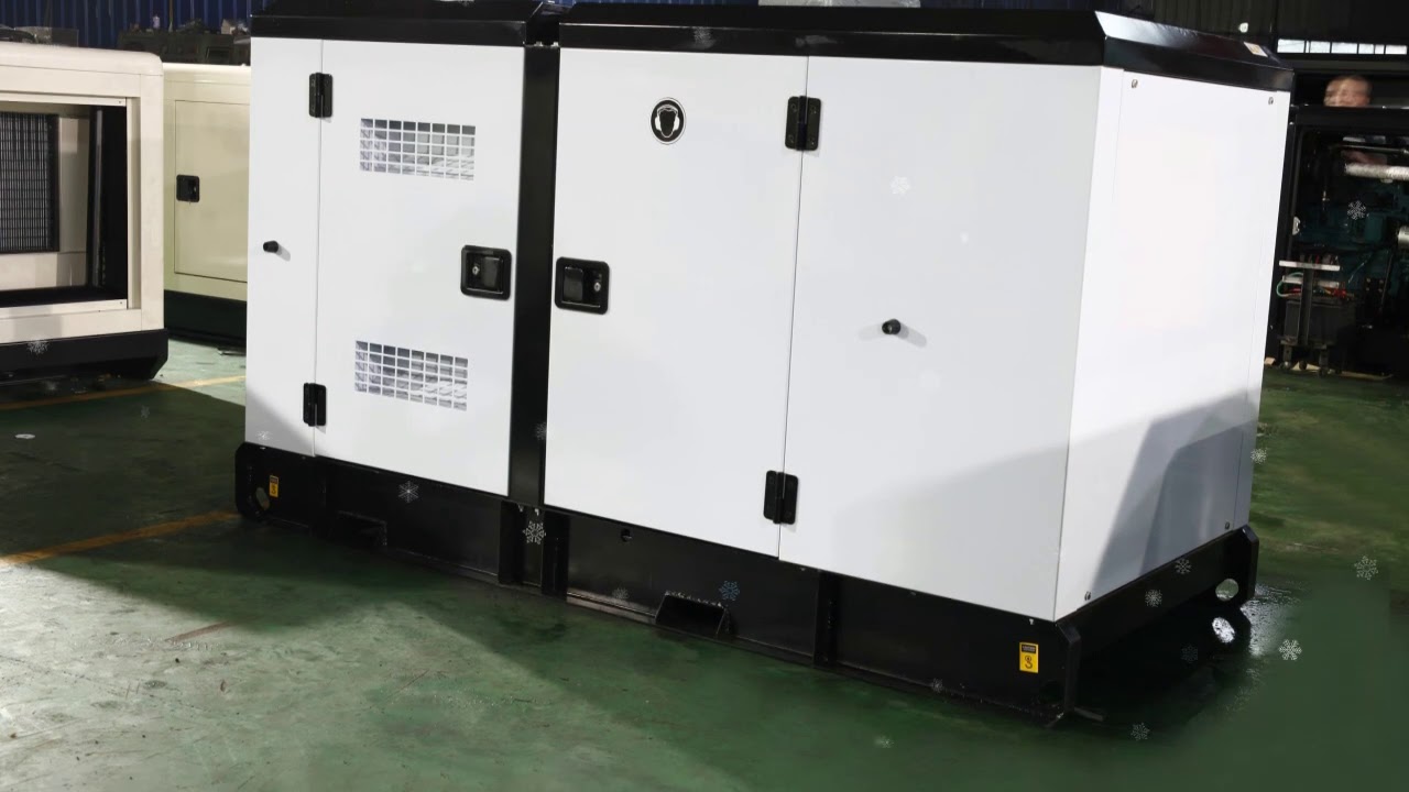Easy install and maintain 30kva silent diesel generator of Chinese original factory