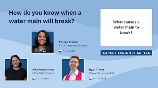 What causes a water main to break?