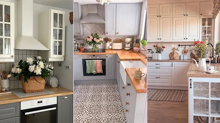 Spring Cottage Kitchen decoration Ideas|Elegante cottage small kitchen ideas#kitchen #kitchendesign