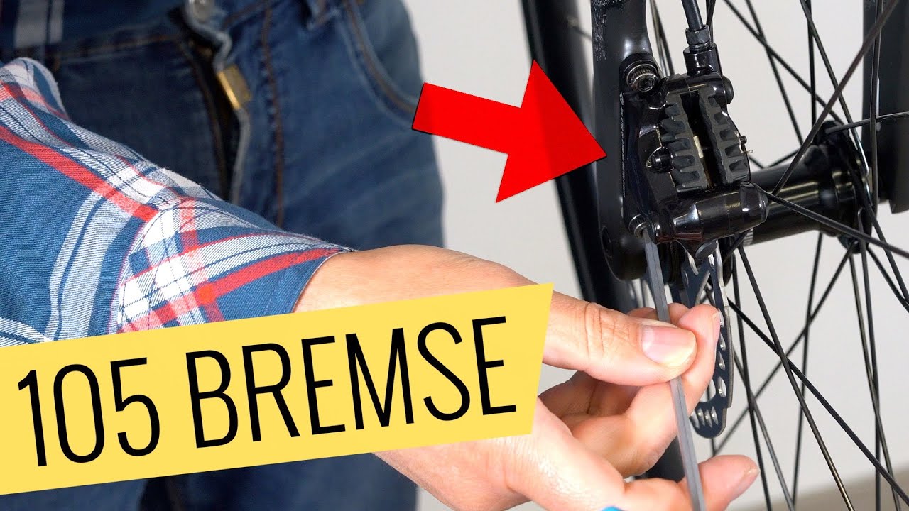SHIMANO 105 SCHEIBENBREMSE EINSTELLEN - einfach & schnell - Fahrrad.org - YouTube