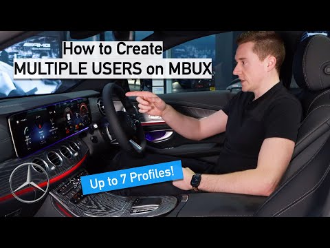Profiles on MBUX | Create up to 7 Users on YOUR Mercedes!