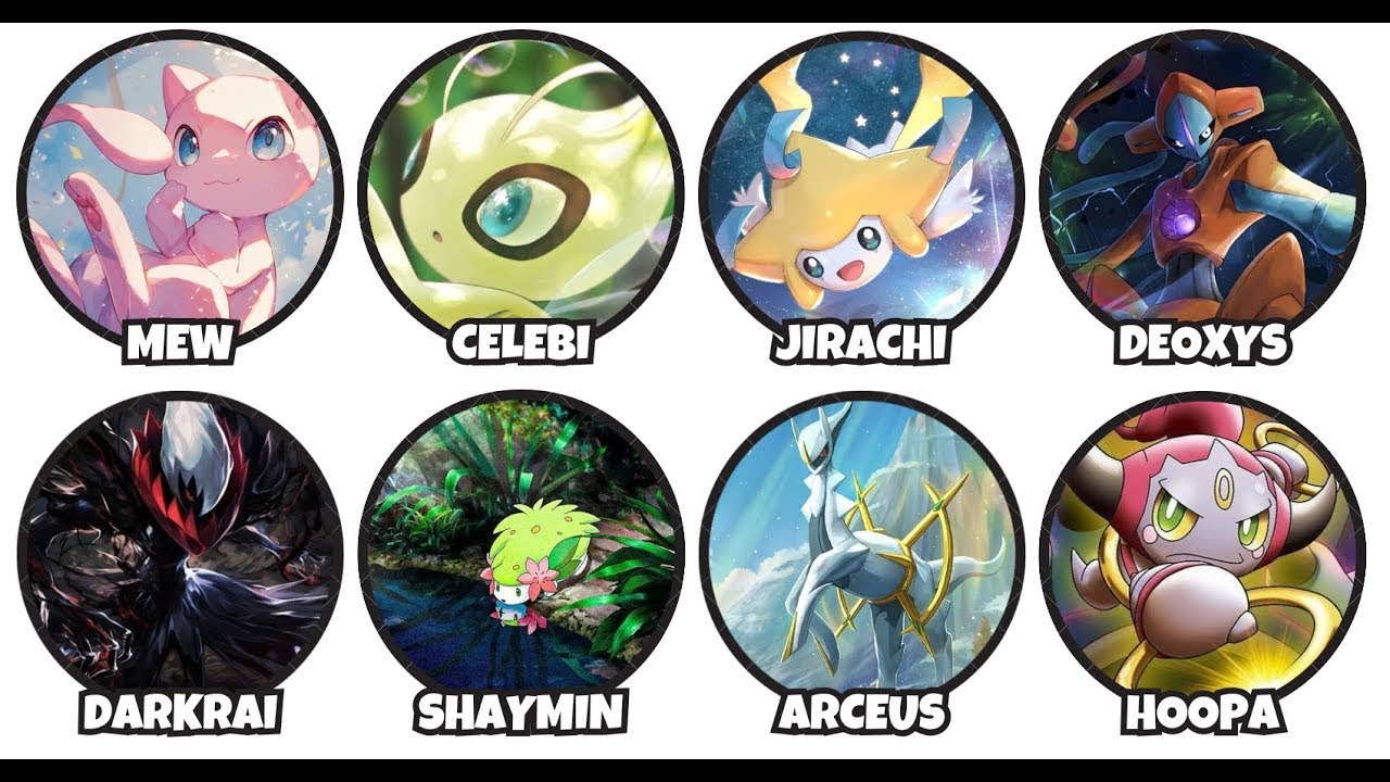 Every Mythical Pokemon explained in 21 Minutes