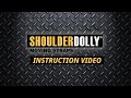 Shoulder dolly instruction  how to use shoulderdolly moving straps  the fastest way to move