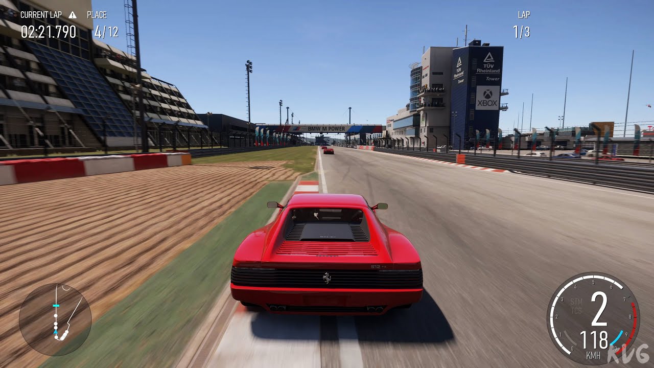 Forza Motorsport - Ferrari 512 TR 1992 - Gameplay (XSX UHD
