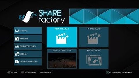 How to put a black screen on sharefactory