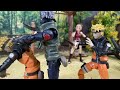 NARUTO stop motion naruto sakura vs kakashi ナルト サクラ VS カカシ