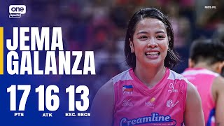 Jema Galanza DROPS 17 PTS for Creamline vs Cignal | 2026 PVL ALL-FILIPINO CONFERENCE | HIGHLIGHTS screenshot 1