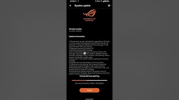 ROG 5 Android 12 update