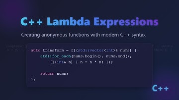 C++ Lambda Expressions: Anonymous Functions Explained for Beginners!