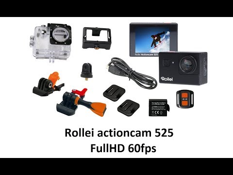 Rollei actioncam 525/ TEST/FullHD 60fps/CZ/