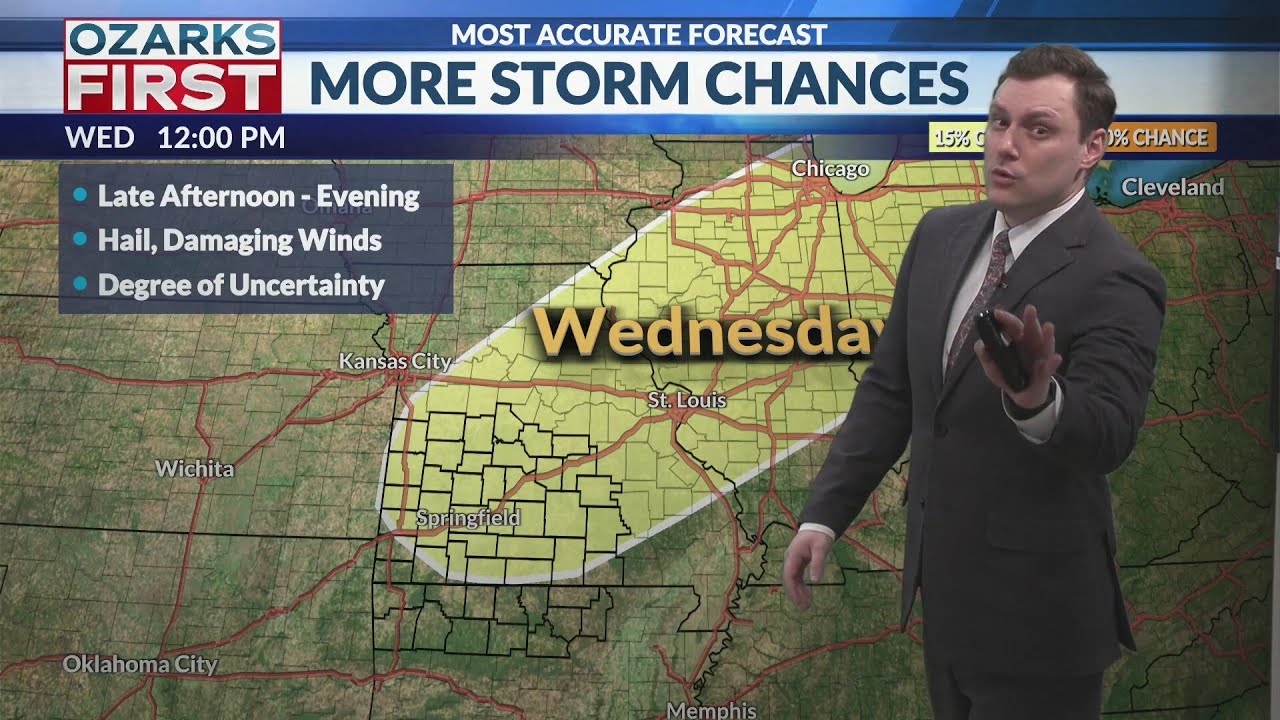 Tracking our next chance of storms - YouTube
