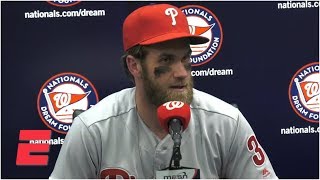 Bryce Harper I Have The City Of Philadelphia Behind Me Each And Every Night Mlb Sound