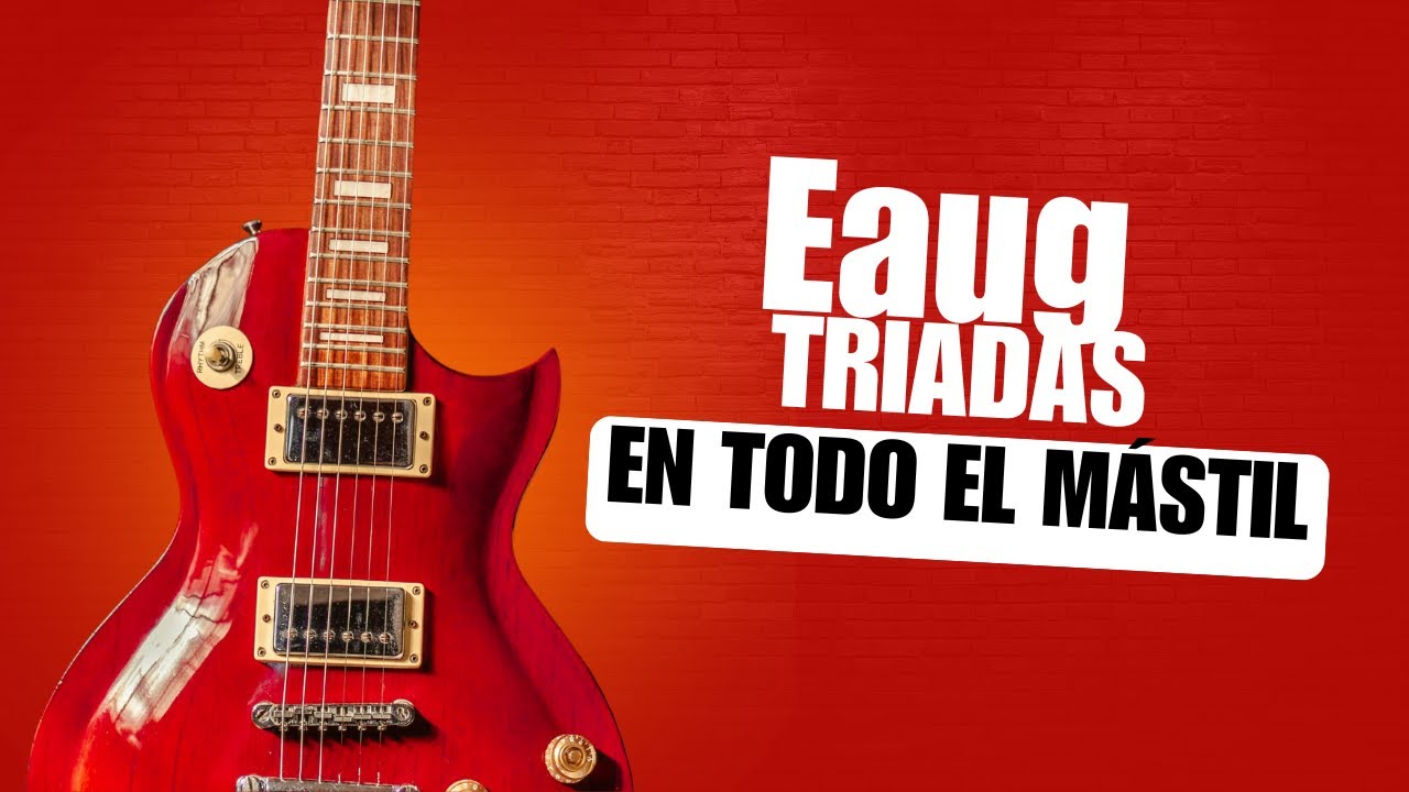 Triadas de Eaug | Todo el mástil | Aprende las triadas disminuidas