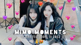 twice mina & momo moments to manifest more in 2023 ❤️‍🔥
