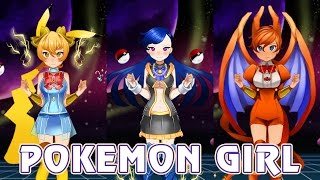 Игра одевалка Pokemon Girl - создай свою девушку покемона