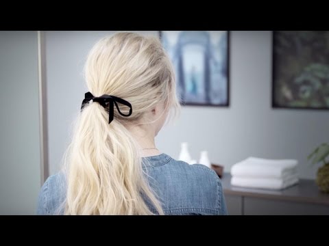 aveda-how-to-|-romantic-ponytail-with-dry-shampoo-&-thermal-protector