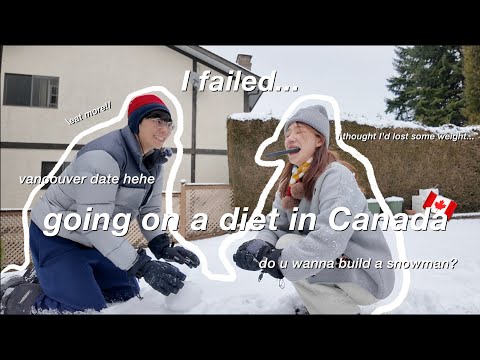 VLOG 🇨🇦 | 被未來公婆幸福投餵的日子🥰/homemade蛋塔, 真空低溫烹調牛排🥩/家裏超壯觀收藏?!🤫, 巧克力嘉年華🍫/堆雪人+湖邊盪鞦韆⛄️/平凡但幸福的加拿大一週生活❄️