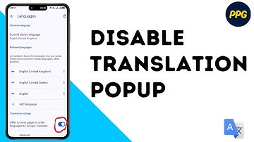 How To Disable google translate popup in chrome ?