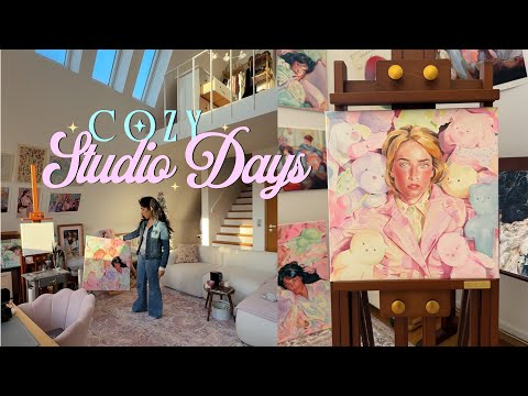 Close Old Chapters that no longer serve you & Build Routines that Keep You Going  💫 Art Vlog thumbnail