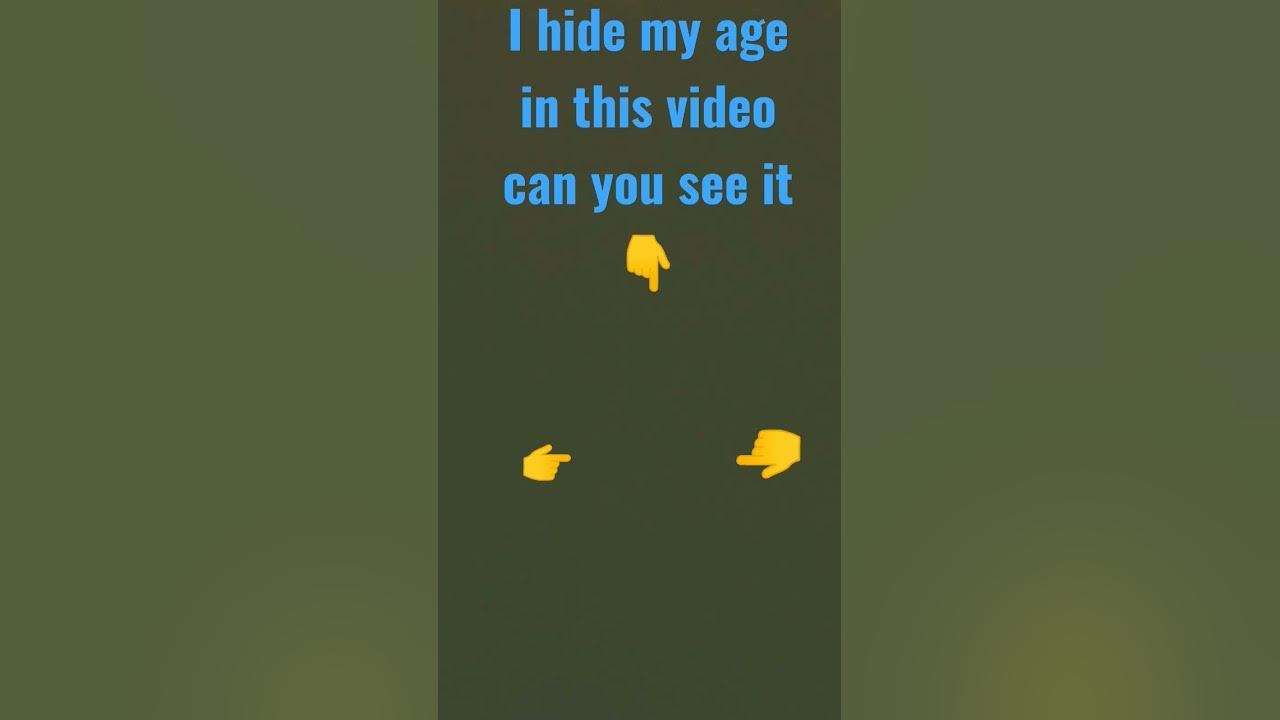 i-hide-my-age-youtube