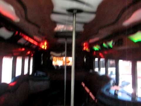 32 Passenger Limousine Bus for Party in Dallas For...