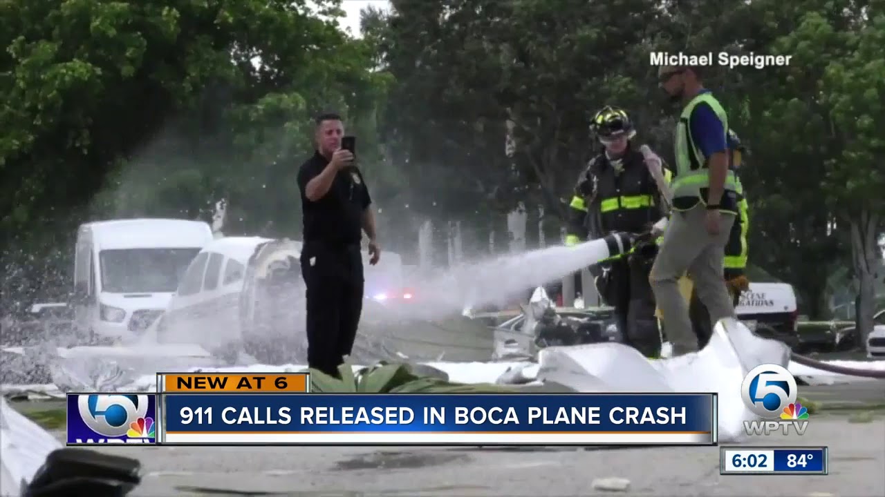 911 calls for Boca plane crash released; police report says pilot felt ...