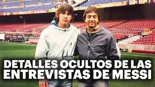 LIONEL MESSI Y LO QUE NUNCA VISTE DE SUS MEJORES ENTREVISTAS 🔥 ANTES Y DESPUÉS DE SER LEYENDA ⚽ TBT