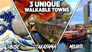 3 MUST VISIT Japanese Towns to explore on foot!