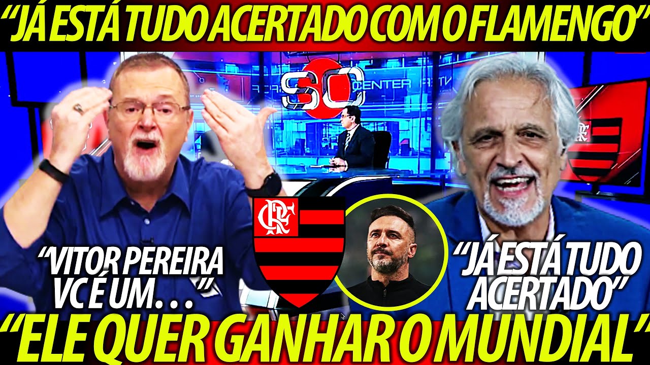 CHICO LANG PERDE A LINHA No DEBATE Sobre VITOR PEREIRA No FLAMENGO 