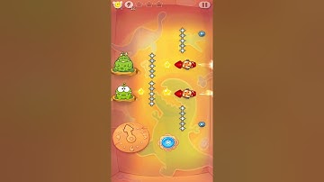Cut the Rope Om Nom Frog Puzzle Games Android Games Walkthrough #527