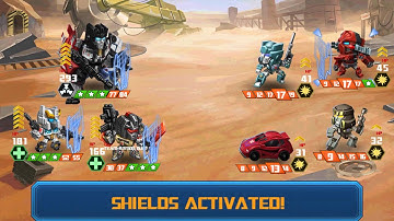 [TRANSFORMERS: Battle Tactics] Defensor crushing helpless bots!