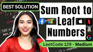 Sum Root to Leaf Numbers #leetcode #topinterview150