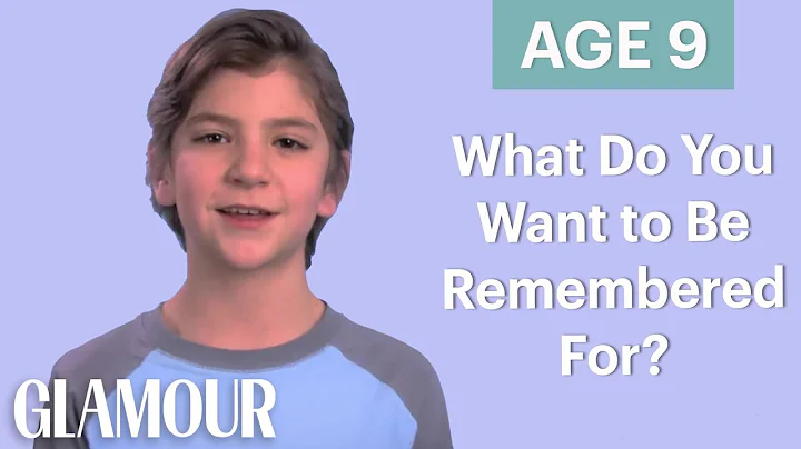 70 People Ages 5-75 Answer: What Do You Want to Be Remembered For? | Glamour - DayDayNews