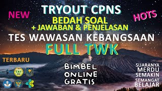 #tryout #cpns #twk kupasn tuntas beberapa soal yang berkaitan dengan
materi tes wawsan kebangsaan merupakan salah satu keluar di cpns
skd....