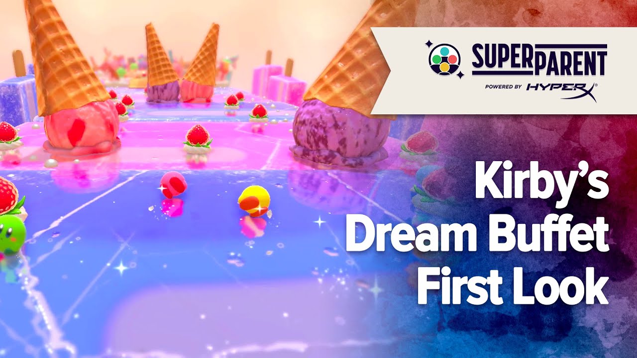 Kirby's Dream Buffet gameplay overview shows modes, Kirby Car Cake Hat -  Polygon