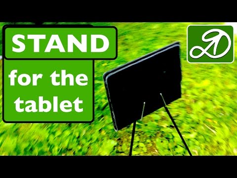 How To Make A Stand For The Tablet With Your Hands. DIY Stand