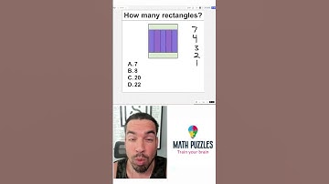 How Many Rectangles Can You Count?! #maths #mathpuzzles #brainteasers #shorts  #education #puzzle