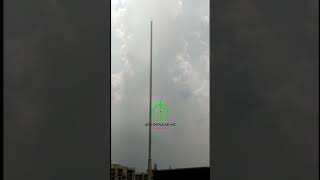 Installtion of AIR TERMINAL / LIGHTNING ARRESTER - 9958867516 #shorts #viral