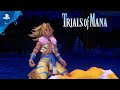 Trials of mana  character spotlight trailer charlotte  kevin 23  ps4