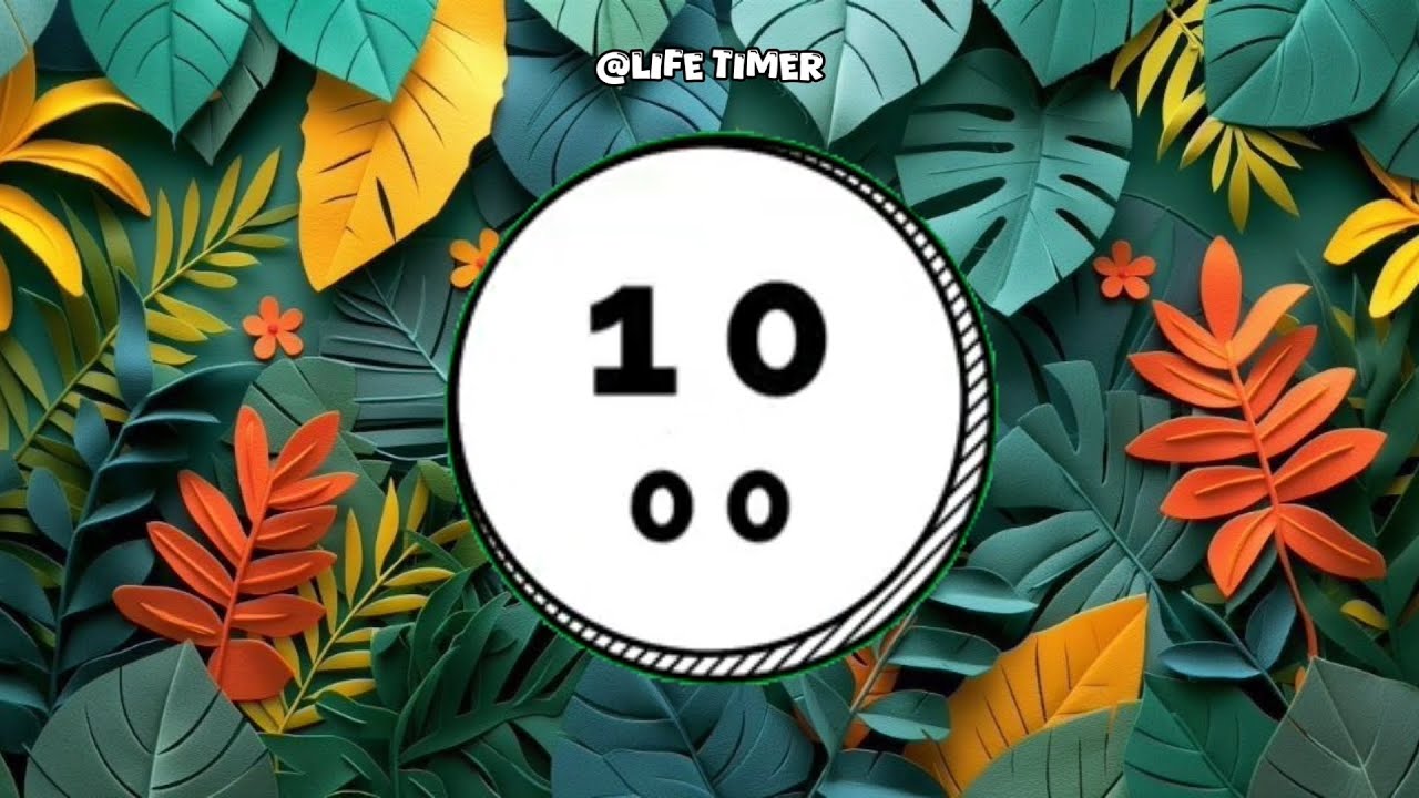10 Minute Nature Countdown Timer | Calm & Relax with Nature #countdown ...