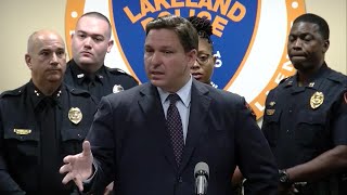 Gov. DeSantis announces proposal to provide bonuses to law enforcement officers