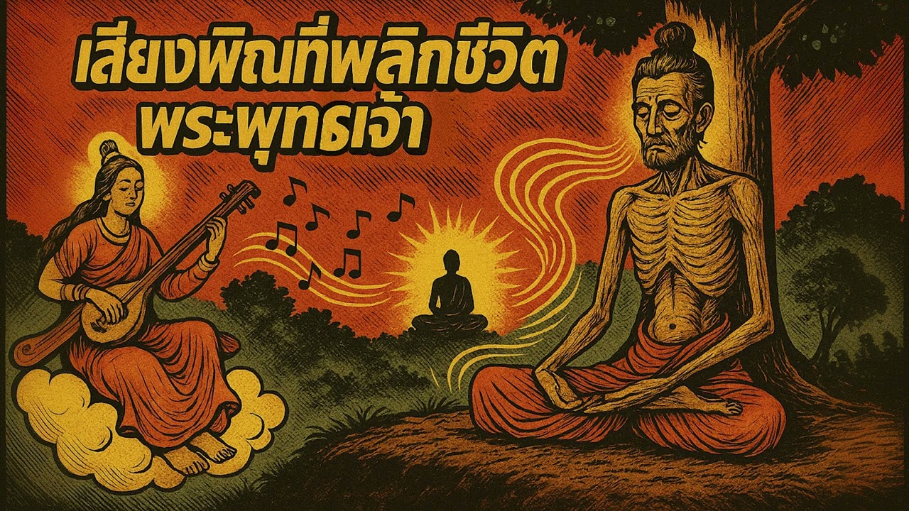 เสียงพิณจากสวรรค์ ที่เปลี่ยนเส้นทางสู่ตรัสรู้ ภาพหลอนหรือปาฏิหาริย์?