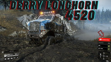 SnowRunner Mod Review | DERRY LONGHORN 4520 - NOT JUST "ANOTHER" DERRY TWEAK!