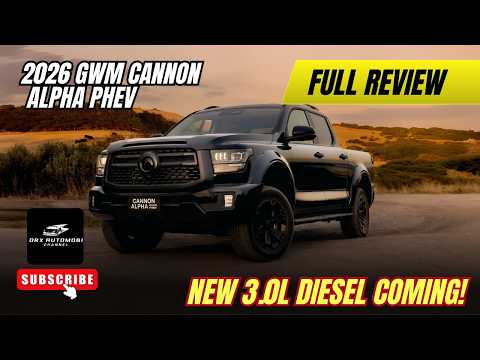 Is The 2026 GWM Cannon Alpha PHEV The MOST POWERFUL PHEV On The Market?