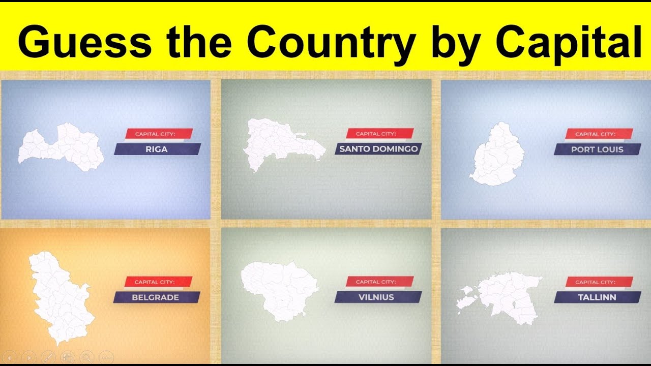 🌍 Guess the Country by Capital P-2 | Ultimate Geography Quiz 🧠 - YouTube