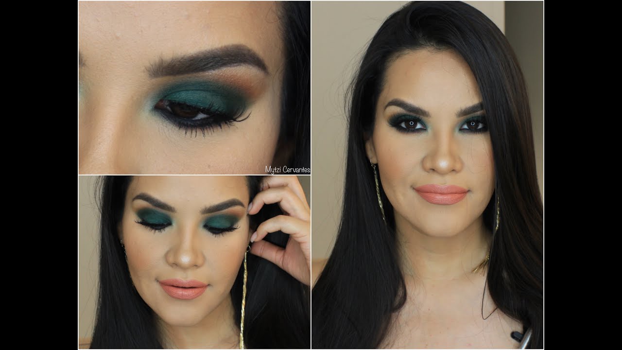 Maquillaje Ahumado en Verde / Green Smokey eye |  Mytzi Cervantes