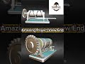 Amazing Mechanical Engineering Project ⚙️ Gear &amp; Screw Mechanism #Shorts
